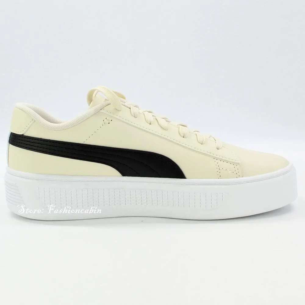 New Puma Smash V3 Platform Sneaker Women's 10 -Comfy for Daily & Streetwear